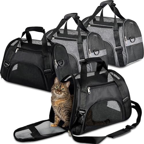 Sweetude 4 Pcs Cat Carrier Soft-Sided Pet Carrying Bag by Sweetude