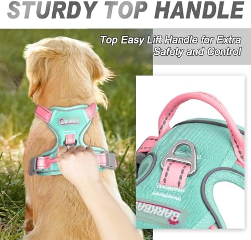 BARKBAY Dog Harness No Pull for Small Sized Dog Front Back Clips, Dog Vest - Image 3