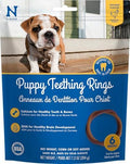 N-Bone Puppy Teething Rings, Chicken Flavor, Natural Puppy Teething Chews & by N-Bone