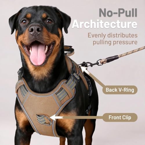 Dog Harness and Leash Set for Small Dogs, No Pull Tactical Dog Harness - Image 3