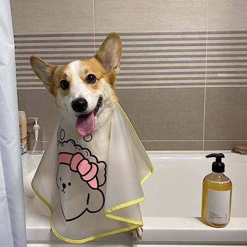 Dogs Slicker Cover-up for Dogs Waterproof Cloak Surround Clothes Cat Pet Cloak - Image 2