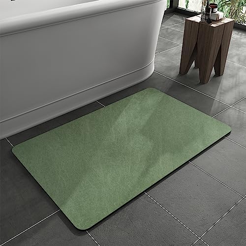 MontVoo -Bath Mat Rug-Rubber Backing Non Slip Quick Dry Absorbent Thin Bathroom by MontVoo