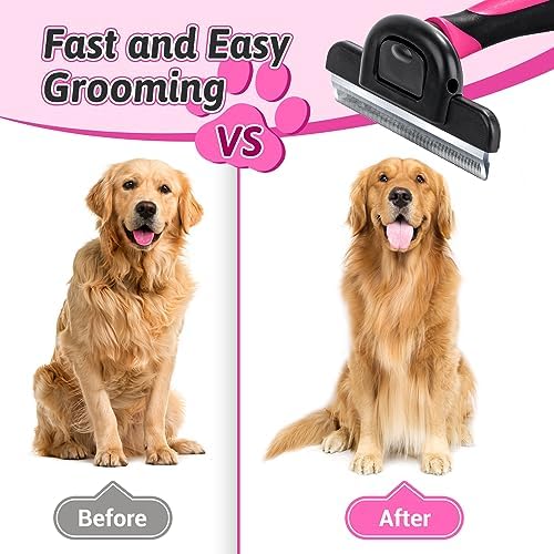 MIU COLOR Long Hair Pet Grooming Brush - Image 4