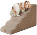 EHEYCIGA 5-Step Curved Dog Stairs by EHEYCIGA