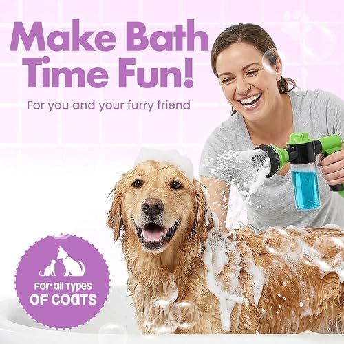 Girl With The Dogs Pet Wash Soap & Shampoo Dispenser & Hose Sprayer Nozzle - Image 4