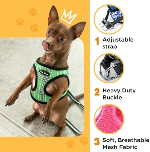 Bark Appeal Green Camo Step-in Dog Harness - Image 4
