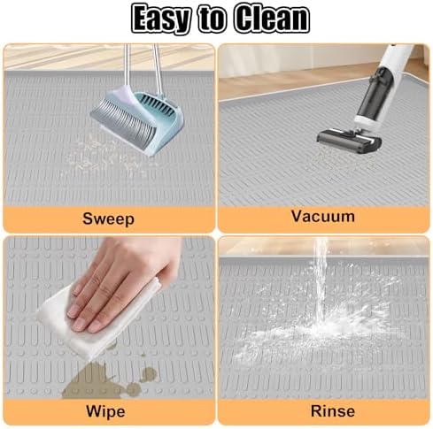 Silicone Cat Litter Mat 47" x 35" Cat Mat - Image 7