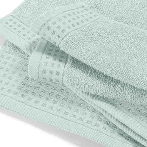 GLAMBURG Ultra Soft 3 Pack Cotton Towel Set, Contains a Bath Towel 28x55 inch - Image 2