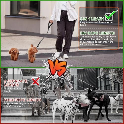 Double Dog Leash for Two Dogs - Image 4