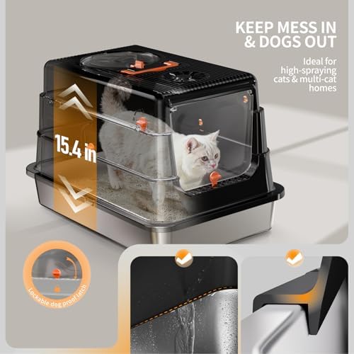 Stainless Steel Cat Litter Box - Image 4