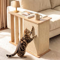 Cat Corner Side Table Scratcher, 2-in-1 Couch Protector from Cat Claws by Kepact
