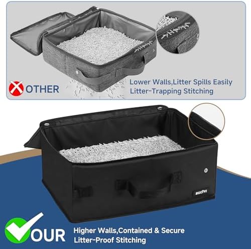 Portable Cat Travel Litter Box - Image 4