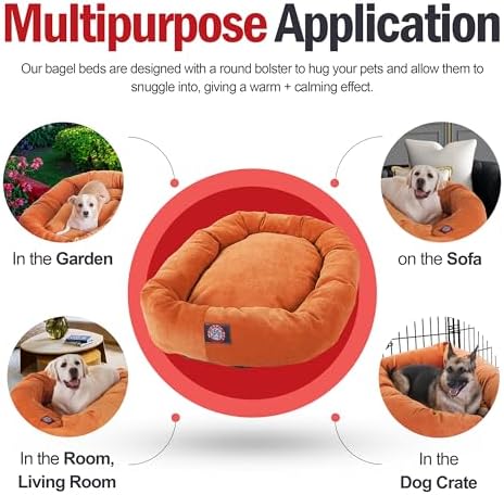 Majestic Pet Micro Velvet Dog Bed, 40 Inch Large - Image 5