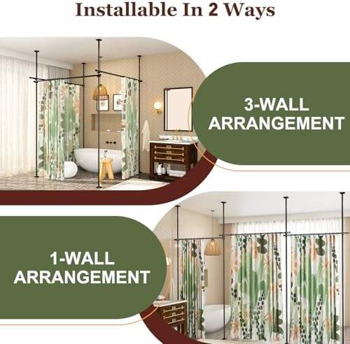 Goovilla Room Divider for Room Separation, 4-10ft 28-171inch - Image 3