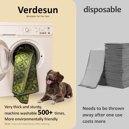Washable Pee Pads for Dogs, Reusable Puppy Potty Training Pads, Ultra-Absorbent - Image 3
