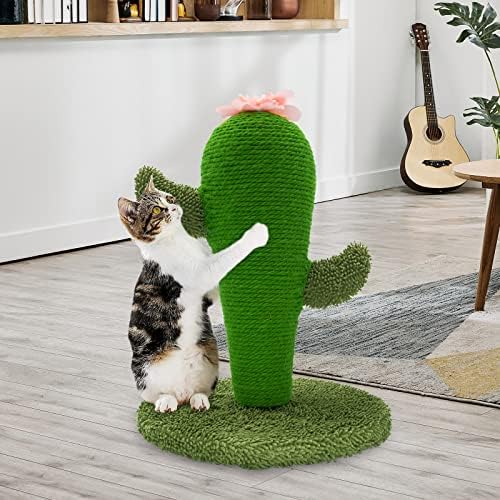 AUSCAT Cat Scratching Post, Cute Cactus Scratching Post, Nature Sisal Cat - Image 6