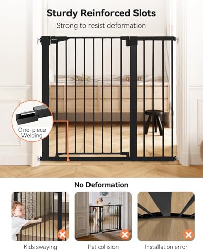 COMOMY 36" Extra Tall Baby Gate - Image 4