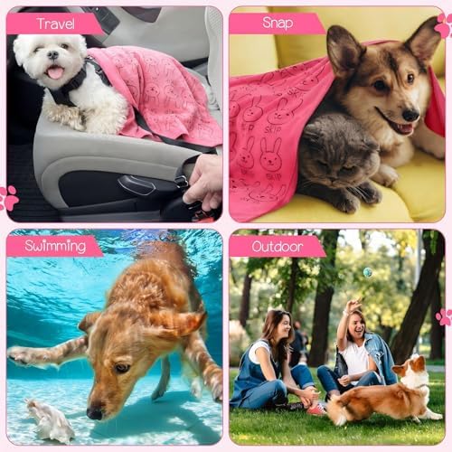 Irenare 12 Microfiber Puppy Towels - Image 6