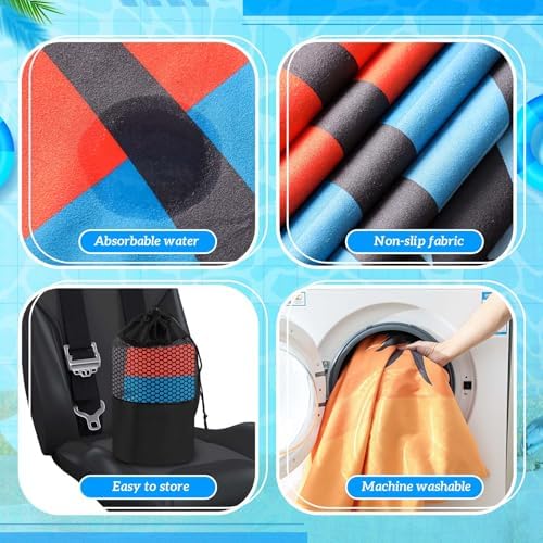 Hahafelt 2 Pack Car Seat Towel Cover - Image 4