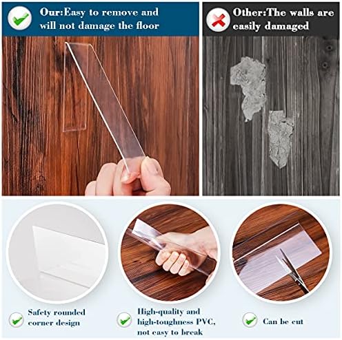 8-Pack Clear Under Sofa Blocker - Image 5