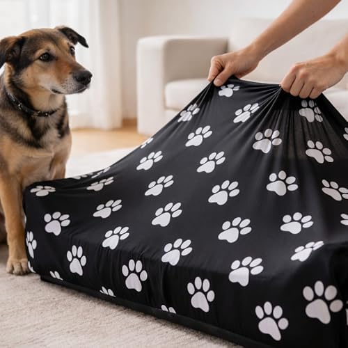 DUKE&LEFTY PetBed Slipcover-Stretch Soft Petbed Cover-USA - Image 6