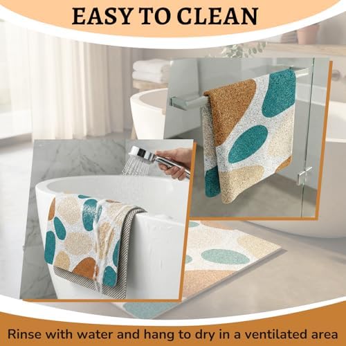 Anti Slip Loofah Shower Mat, Quick Drying Bathtub Mat - Image 6