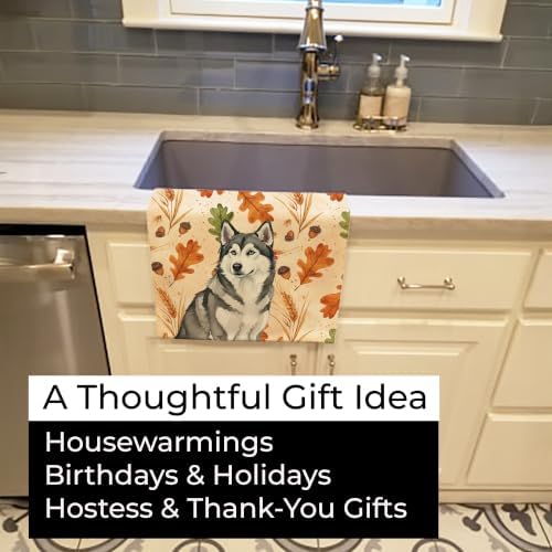 Caroline's Treasures Alaskan Malamute Dogs Kitchen Towel 15x25 in - Image 5