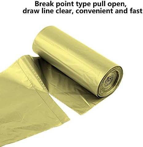 5 Rolls Small Trash Garbage Bags, 4 Gallon 100 Counts - Image 2