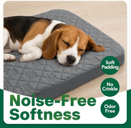 PAWFINITY XXL Waterproof Dog Bed Cover Replacement, Fitted Sheet Washable - Image 5