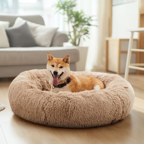 DUMOS 37.4 Inch Large Donut Dog Bed - Image 2