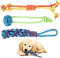 3Pcs Dog Rope Toys for Puppy, Dog Chew Toy for Medium&Small Dog by PATTEPOINT