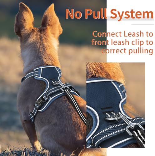 HEELE Dog Harness for Medium Dogs No Pull Dog Vest Harness - Image 4