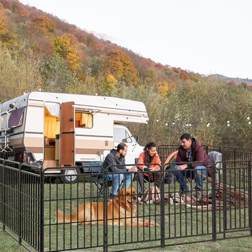 Kfvigoho Heavy Duty Dog Playpen 24 Steel Panels 40" Height - Image 6