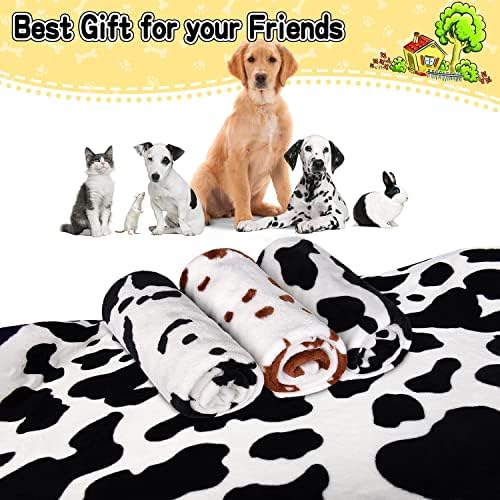 Rezutan Blanket for Large Dogs & Cats Soft Reversible Cute Paw 40"x31" - Image 7