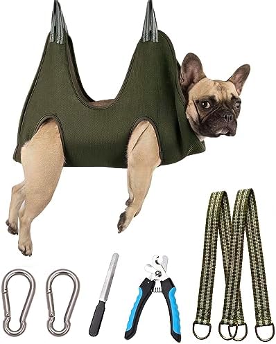 Kkiimatt 10 in 1 Dog Pet Grooming Hammock Harness by Kkiimatt