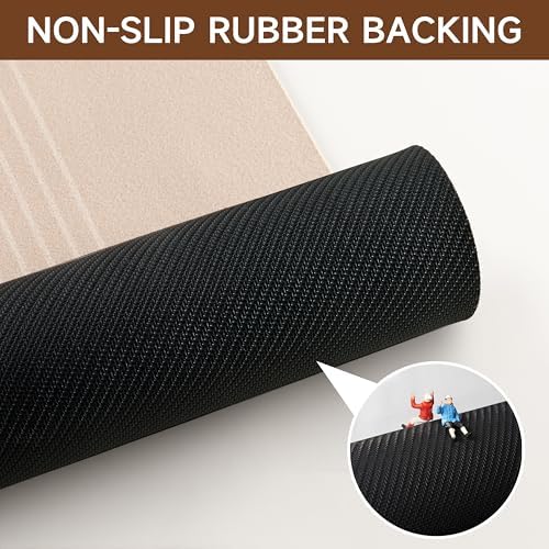 Ultra Thin Bath Mat 24"x16", Absorbent Quick Dry Washable Bath Rug - Image 5