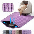 Cat Litter Mat, Double Layer Honeycomb Litter Box Mat by Petinstinct