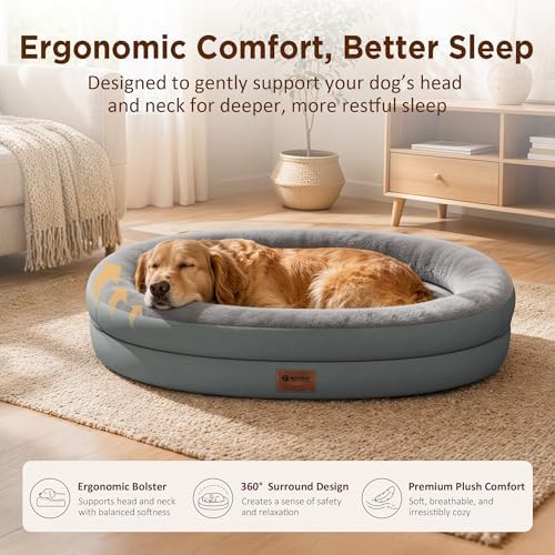Waterproof Orthopedic Dog Bed for Medium Dogs - Image 3