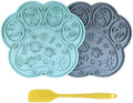 2 Pack Paw Lick Mat for Dogs Cats, BPA-Free Silicone, Suction Cups by Wfciosdv