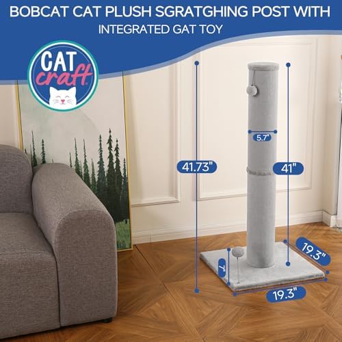 Cat Craft 41" Tall Cat Scratching Post - Image 2