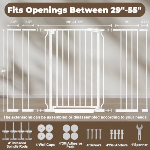 36" Extra Tall Baby Gate - Image 6