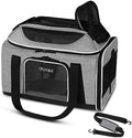 Petskd Top-Expandable Small Pet Carrier 17"x11"x9.5" Airline Approved by Petskd
