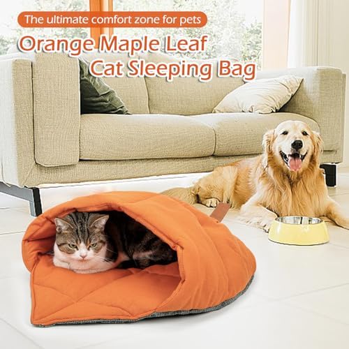 Cat Sleeping Bag Cave Bed with Non-Slip Bottom - Image 6