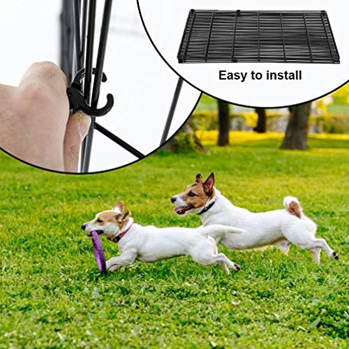 BestPet | Foldable Dog Playpen | 30 Inch, 8 Panels | Metal Pet Exercise Pen - Image 2