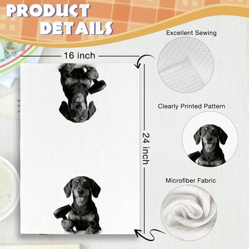 Dog Kitchen Towels Decor Set of 2 - Image 6
