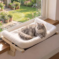 Pecute Cat Windowsill Perch, Cloud-Soft Cat Bed by pecute