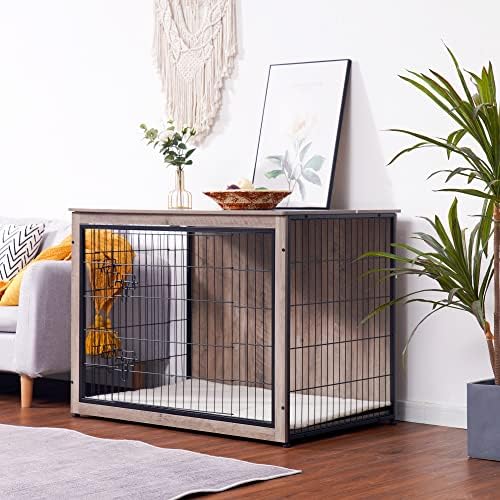 DWANTON 43.3" XXL Dog Crate Furniture - Image 3