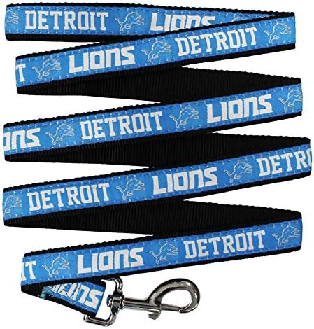 Pets First NFL Pet Leash, Detroit Lions by PETSFIRST