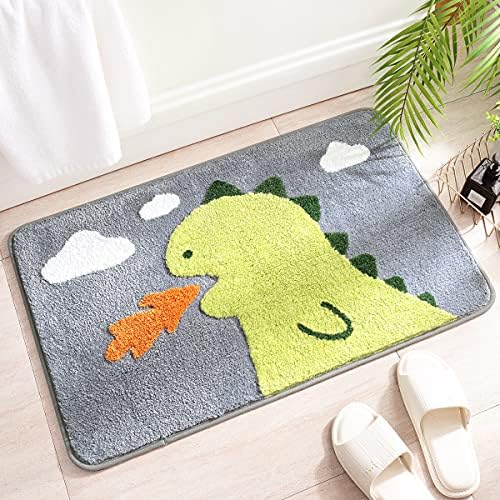 Molesun Dinosaur Bath Mat 16x24, Soft Absorbent Microfiber Bath Rugs by Molesun