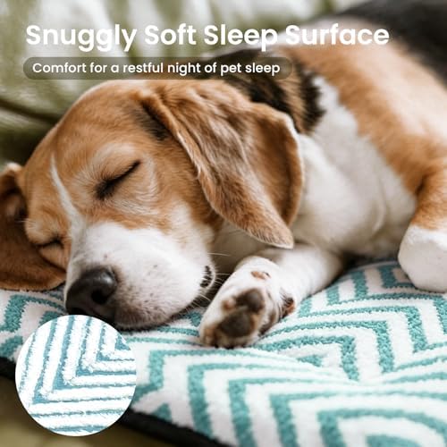 Mora Pets Cat Beds for Indoor Cats Washable Cat Mat Bed Flat Dog Crate Pad - Image 2